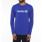 Camiseta Hurley Surf One&Only Manga Longa - Masculina AZUL