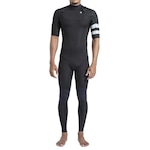 Long John Hurley Manga Curta Advant 2/2mm Fullsuit - Masculino PRETO