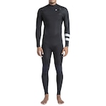 Long John Hurley Manga Longa Advant 3/2mm Fullsuit - Masculino PRETO