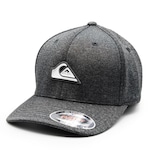 Boné Aba Curva Quiksilver Patch Silicon Heather Dark - Fechado - Adulto CINZA ESCURO