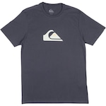 Camiseta Quiksilver Comp Logo Plus Size - Masculina AZUL ESCURO