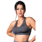 Top Fitness MVB Modas Suplex Nadador - Feminino CINZA