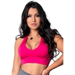 Top Fitness MVB Modas Suplex Nadador - Feminino ROSA