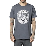 Camiseta RVCA Lion Lamb - Masculina CINZA ESCURO