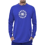 Camiseta Manga Longa Dc Shoes Connect - Masculina AZUL