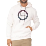 Blusão de Moletom com Capuz Rip Curl Canguru Medina Filter - Masculino Off White