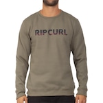 Blusão de Moletom Rip Curl Careca Brand Wordmark Medina - Masculino VERDE