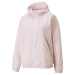 Jaqueta Corta Vento Puma com Capuz Essentials Solid - Feminina ROSA