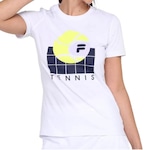 Camiseta Fila Graphics - Feminina BRANCO