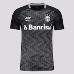 Camisa do Grêmio Goleiro 2022 Umbro - Masculina PRETO