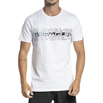 Camiseta Quiksilver Word Block - Masculina BRANCO