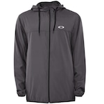 Jaqueta com Capuz Oakley Windbreaker Shadow - Masculina CINZA