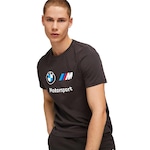 Camiseta Puma Bmw Sports - Masculina PRETO/BRANCO