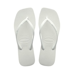 Chinelo Havaianas Slim Base Retangular - Feminino BRANCO