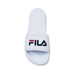 Chinelo Fila Drifter Velcro Slide - Masculino BRANCO