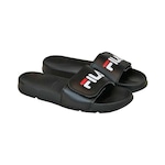 Chinelo Fila Drifter Velcro Slide - Masculino PRETO