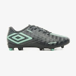 Chuteira Campo Umbro Ultraskin - Adulto PRETO/VERDE