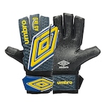 Luva de Goleiro Umbro Astro - Adulto Azul Esc/Amarelo