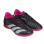 Chuteira Futsal Predator Accuracy .4 adidas - Infantil PRETO/ROSA CLA