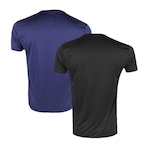 Kit Camisetas Penalty X Classic - Masculino - 2 Unidades AZUL ESC/PRETO