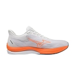 Tênis Mizuno Wave Rebelion Sonic - Masculino BRANCO/LARANJA