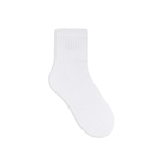 Meia Cano Curto Selene Esportiva - Masculino BRANCO/AMARELO