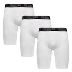 Kit Bermudas Térmicas Kappa Belquior 2.0 - Masculino - 3 Unidades BRANCO