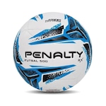 Bola de Futsal Penalty Rx 500 XxIII BRANCO/AZUL