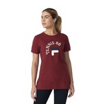 Camiseta Fila Court Club - Feminina VINHO