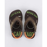 Chinelo Cartago Dakar Plus - Infantil MARROM