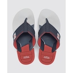 Chinelo Cartago Dallas - Infantil CINZA/VERMELHO