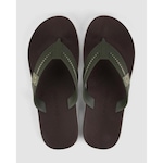 Chinelo Slide Cartago Dublin II - Masculino MARROM CLA/VERDE