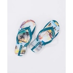 Chinelo Ipanema Urbana - Infantil AZUL/AMARELO ESC