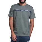 Camiseta Oakley Classics Stripe - Masculina VERDE