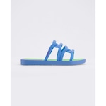 Chinelo Slide Ipanema Solar Mais - Infantil Azul/Verde