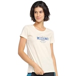 Camiseta Mizuno Graphic - Feminina BEGE