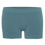 Calcinha Boyshort She em Microfibra Sem Costura - Feminina Verde Cla/Verde Esc