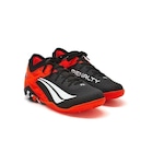 Chuteira Futsal Penalty RX Locker Y - Adulto Preto/Coral