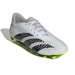 Chuteira de Campo adidas Predator Accuracy 1 - Masculina BRANCO/PRETO