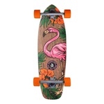 Skate Cruiser Wood Light New Surf Surfer Flower Green SORTIDA