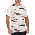 Camiseta Kappa Sport - Masculino BRANCO/PRETO