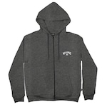 Jaqueta de Moletom com Capuz Billabong All Day Zip WT23 - Masculina CINZA