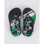 Chinelo Rider STREET OLE - Infantil PRETO/VERDE