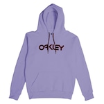 Blusão de Moletom Oakley Canguru B1B Po Hoodie - Masculino Roxo/Vinho