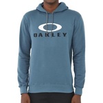 Blusão de Moletom com Capuz Oakley Canguru Dual Hoodie WT23 - Masculino AZUL