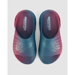 Chinelo Slide Rider R4 Space - Masculino AZUL/VERMELHO