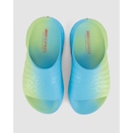 Chinelo Slide Rider R4 Space - Masculino Azul/Verde