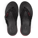 Chinelo Oakley Killer Point II - Masculino PRETO/VERMELHO