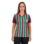 Camisa do Fluminense Braziline Roleplay - Feminina VINHO