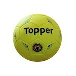 Bola de Handebol Oficial Topper T3 Pro Costurada - Masculina AMARELO ESC/PRETO